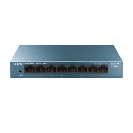 SWITCH DE 8 PUERTOS GIGABIT TP-LINK LS108G