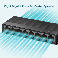 8-PORT GIGABIT SWITCH TP-LINK LS1008G
