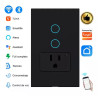 Interruptor Inteligente Smartlife Alexa Negro