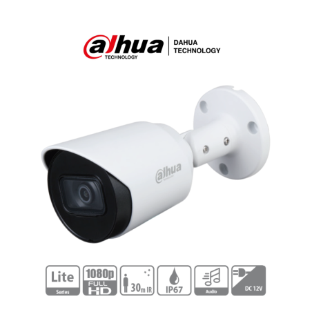 DAHUA HAC-HFW1200T-A - HDCVI 1080p Bullet Camera