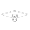 DAHUA HAC-HDW1200TQ-A - Cámara Domo 1080