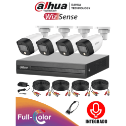 DAHUA FULLCOLORKIT-A - 4 Channel Full Color Kit of 2 Mega